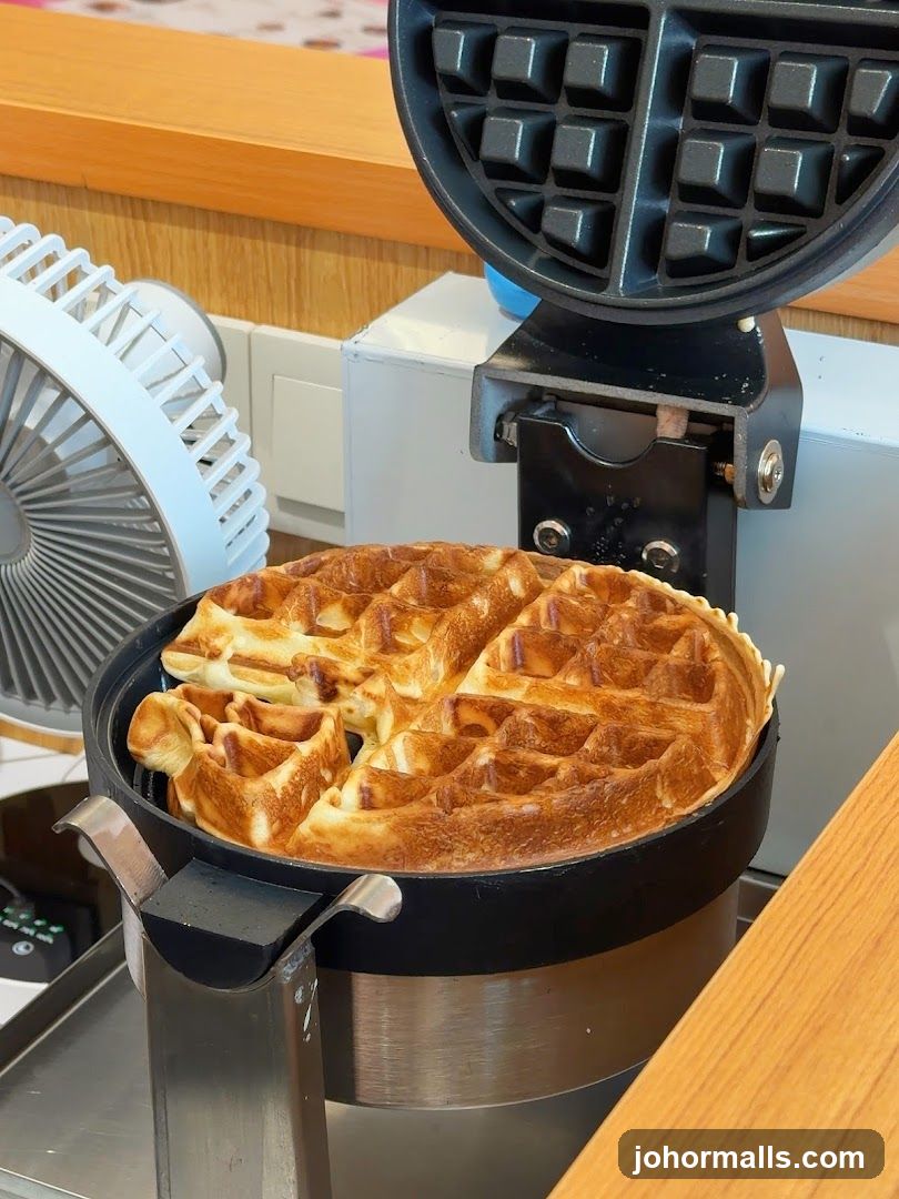 Waffle Maker with Waffle