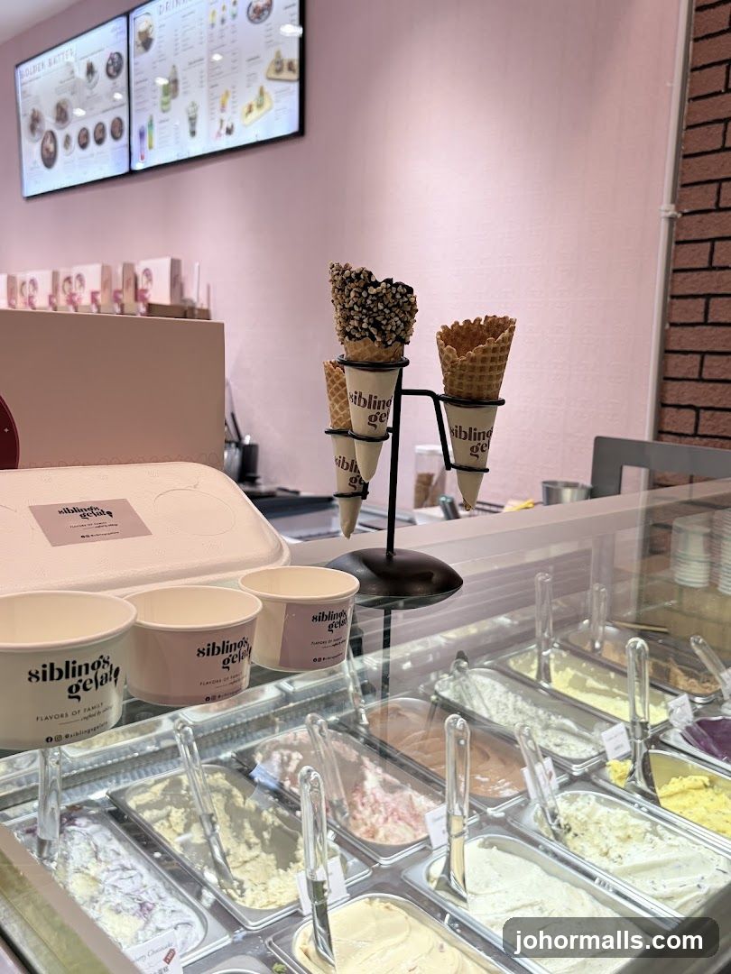 Gelato Shop Interior