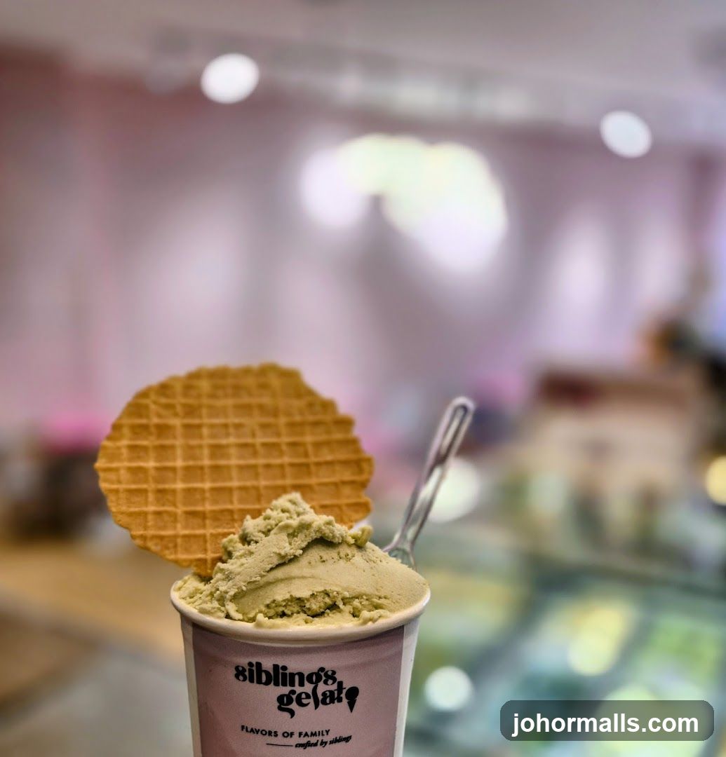 Gelato Cup with Waffle