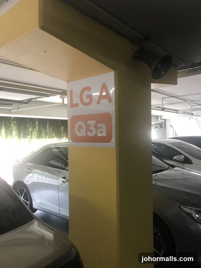 Parking Lot Sign