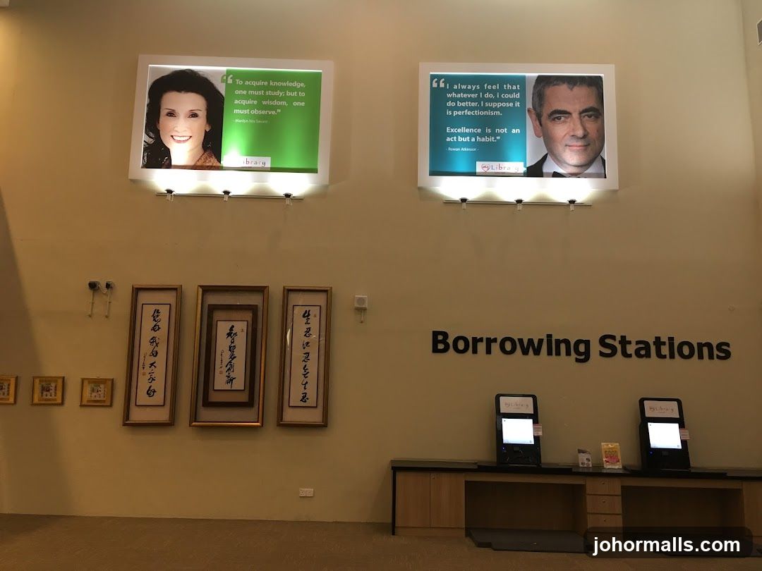 Library Quotes and Borrowing Stations