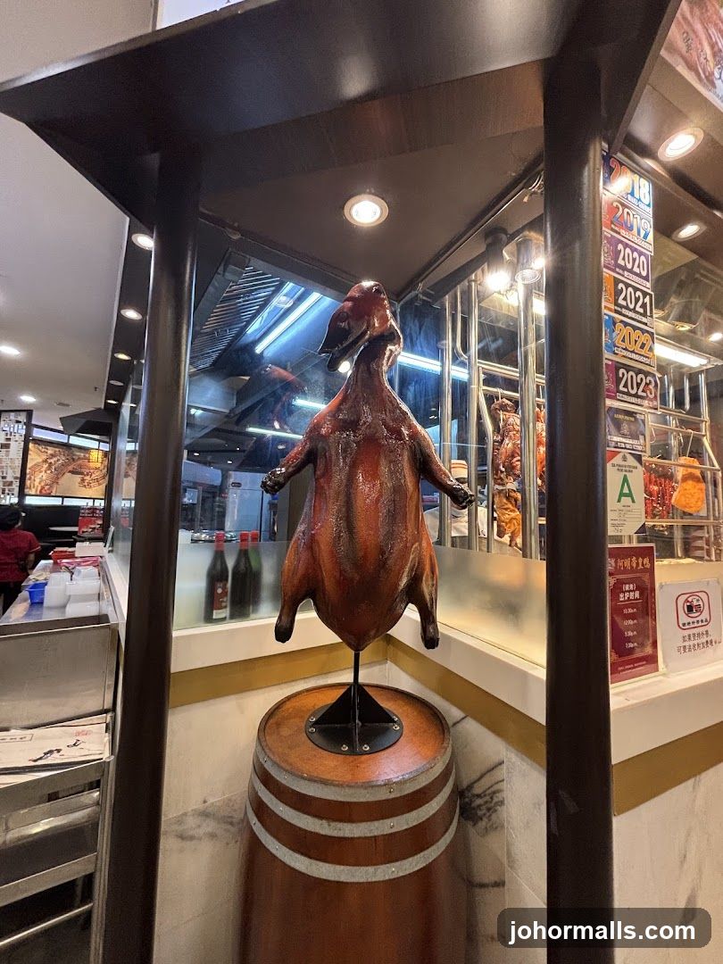 Roasted Duck Display