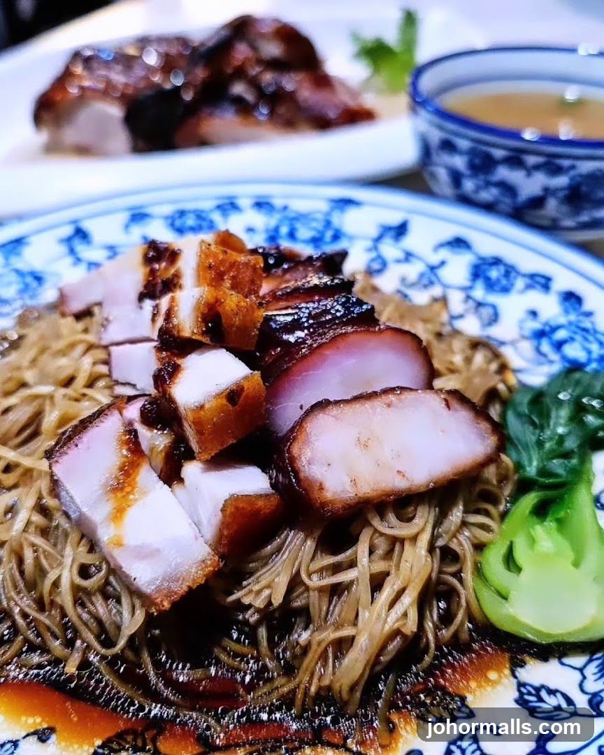 Roasted Meats with Noodles