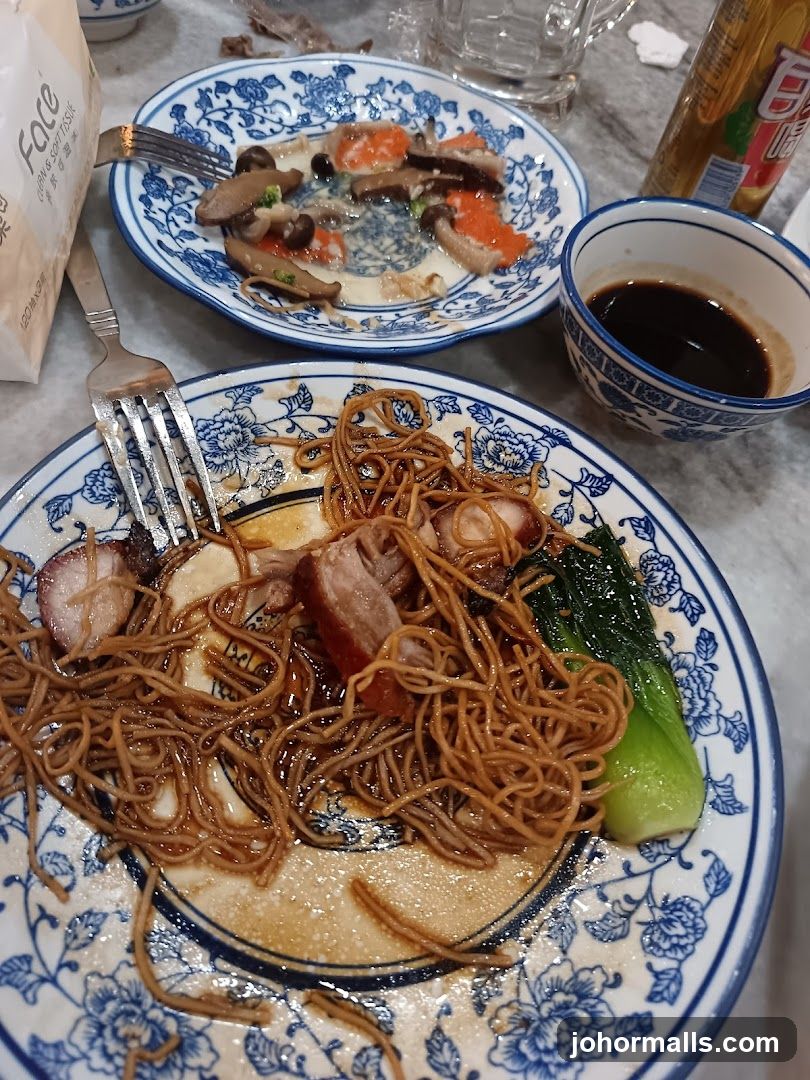 Noodles with Meat and Vegetables