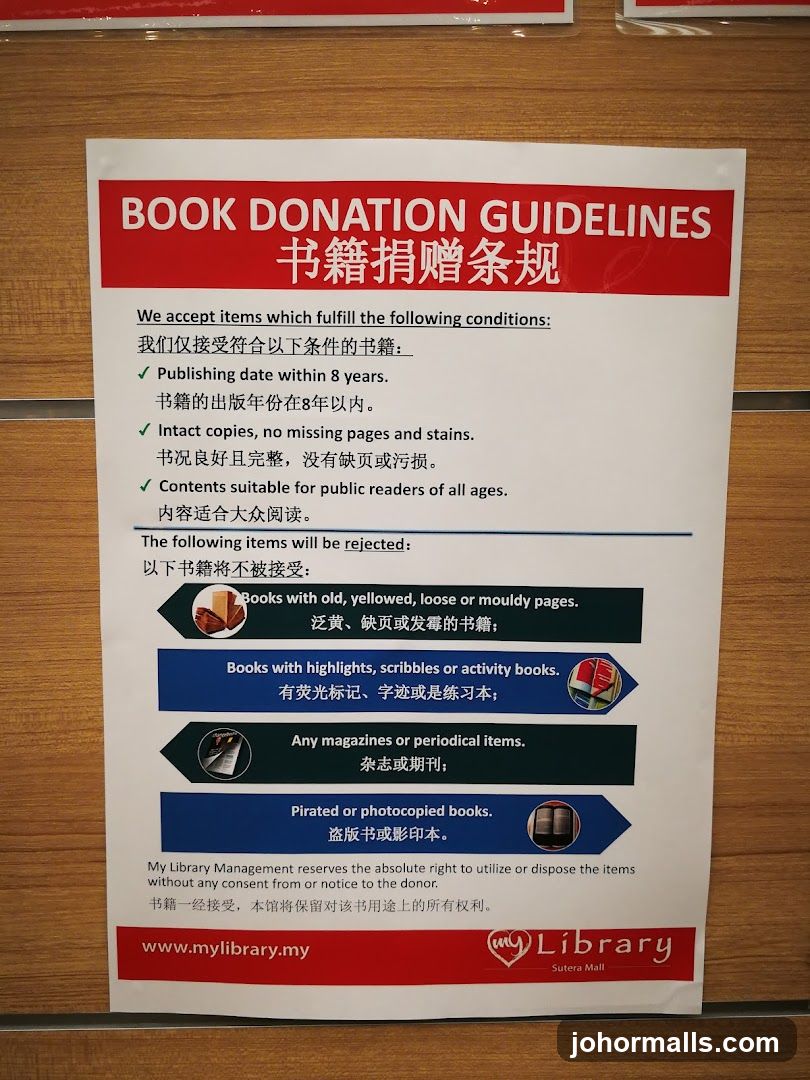 Book Donation Guidelines