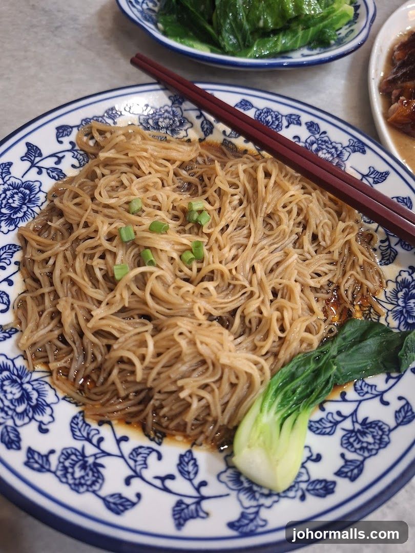 Noodles with Bok Choy