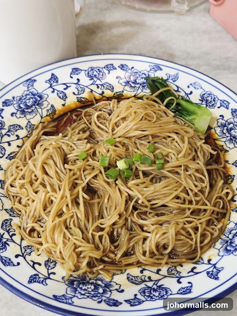 Noodles with Bok Choy