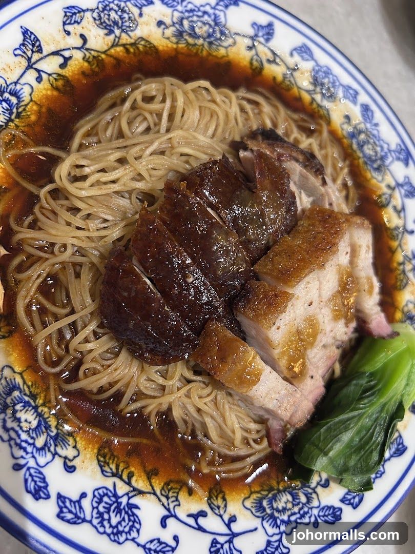 Roast Duck and Pork Noodles
