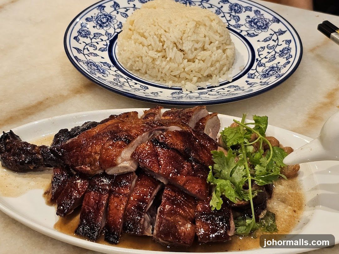Roast Duck and Rice