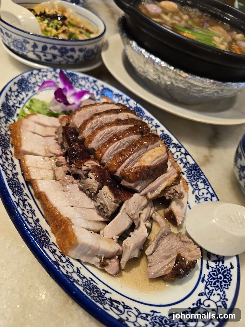 Roast Duck and Pork Belly