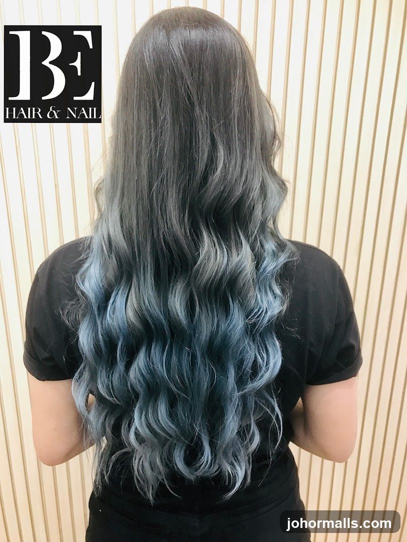 Woman with Ombre Hair