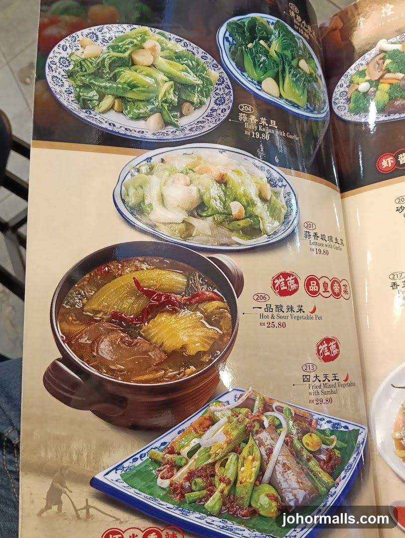 Menu Items