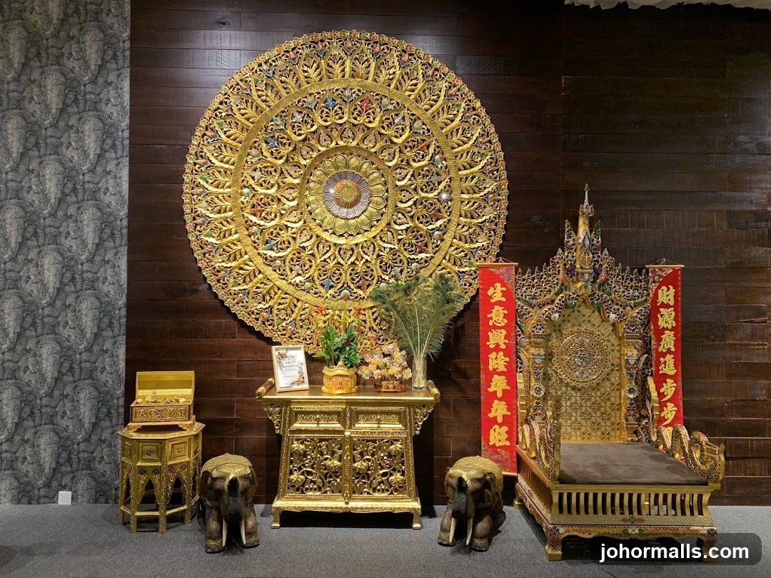 Ornate Golden Display