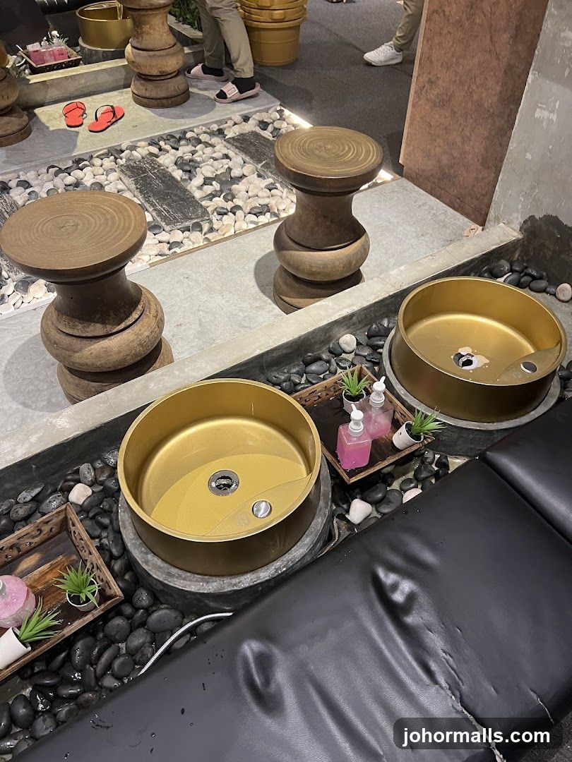 Spa Foot Washing Stations