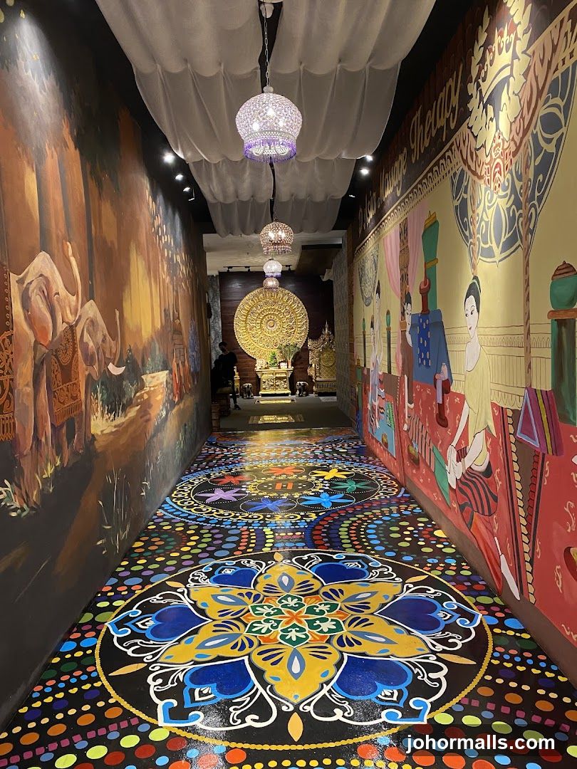 Thai Massage Therapy Hallway