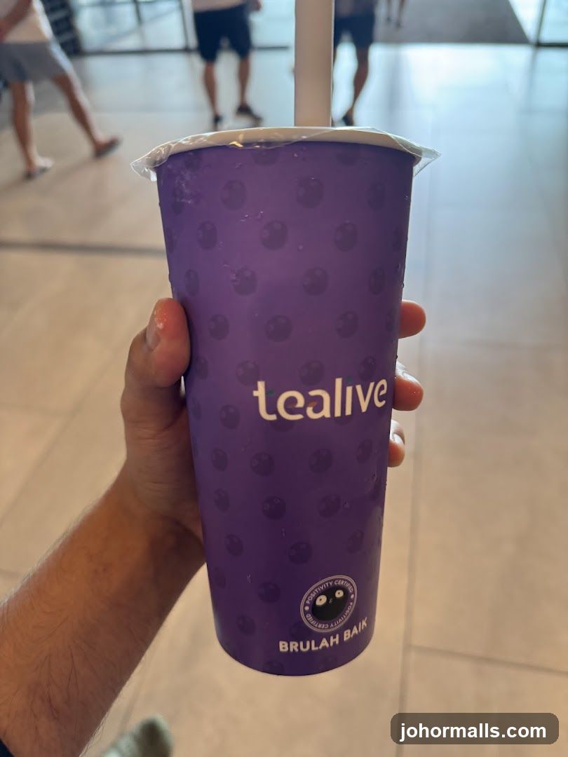 Tealive Drink Cup