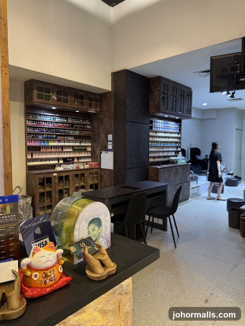 Nail Salon Interior