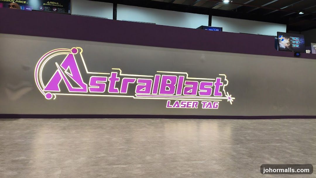 AstralBlast Laser Tag Signage
