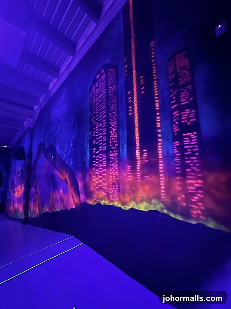 Neon City Mural