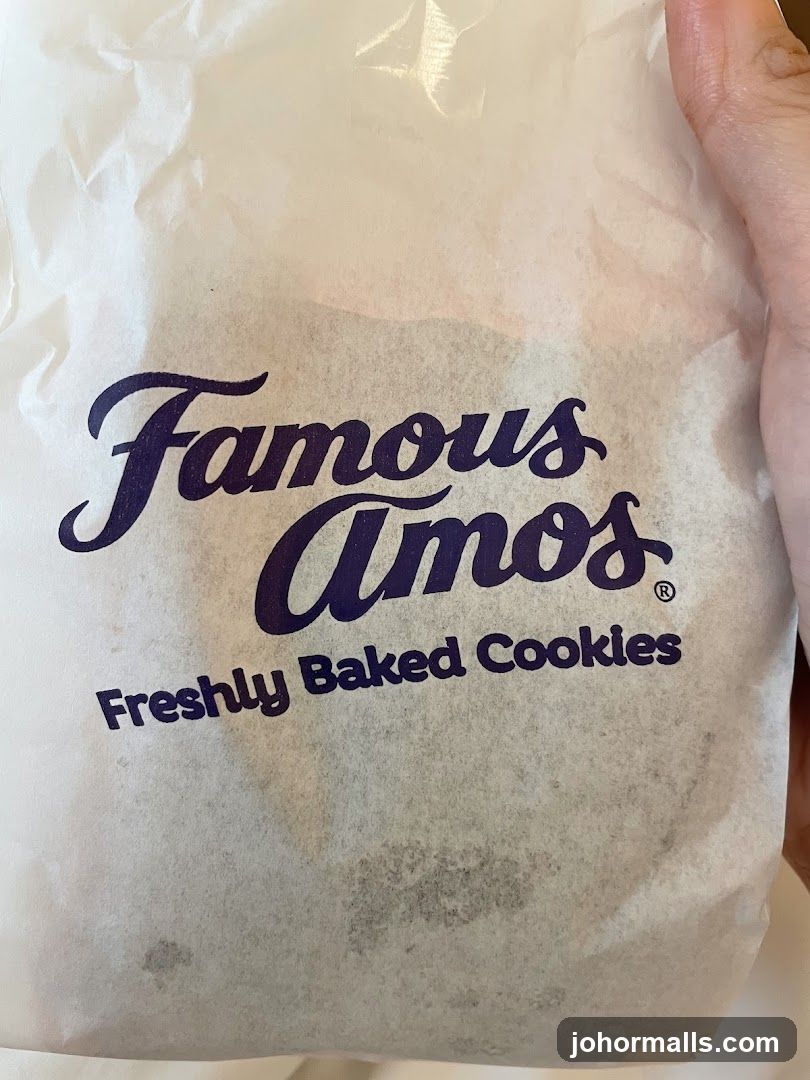 Famous Amos Cookies Bag