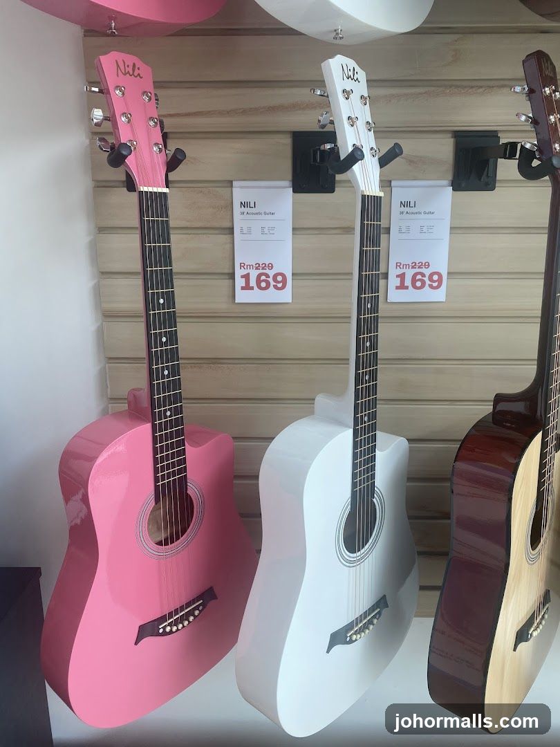 Guitars on Display