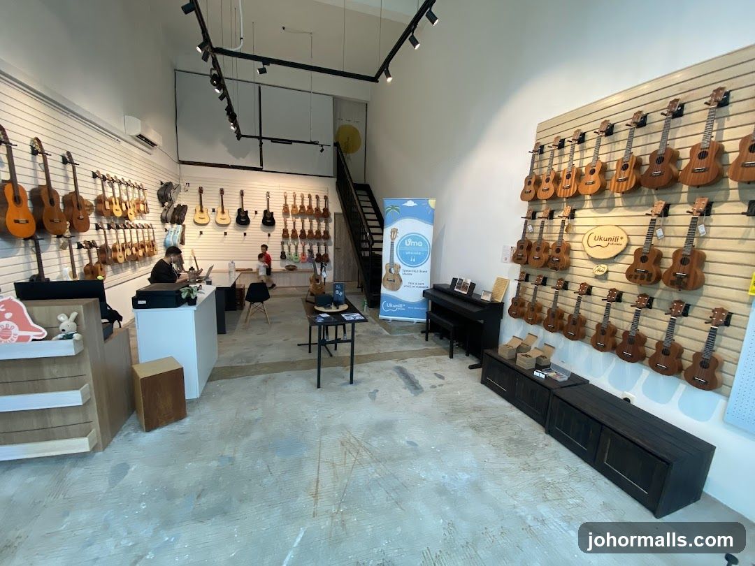 Ukulele Store Interior
