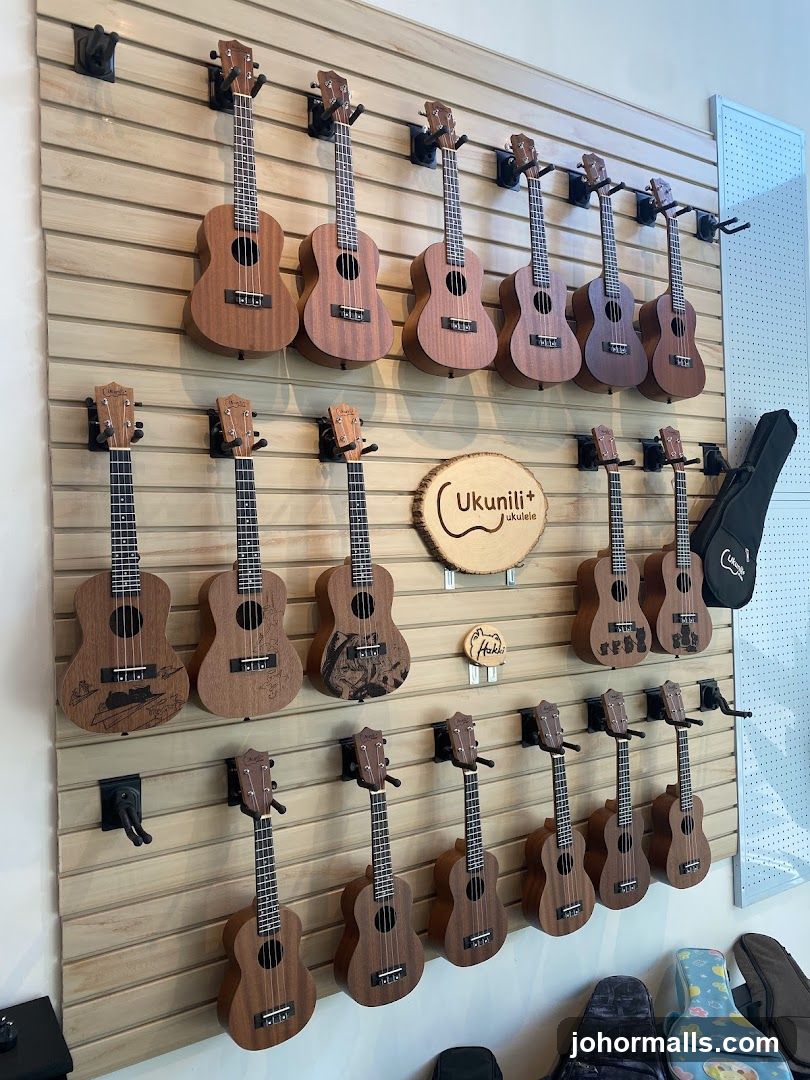 Ukuleles on Display