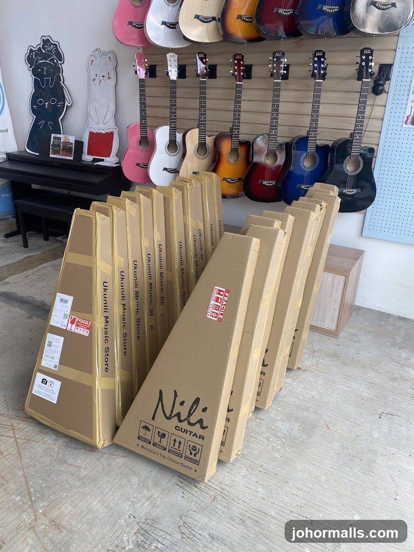 Guitars and Guitar Boxes