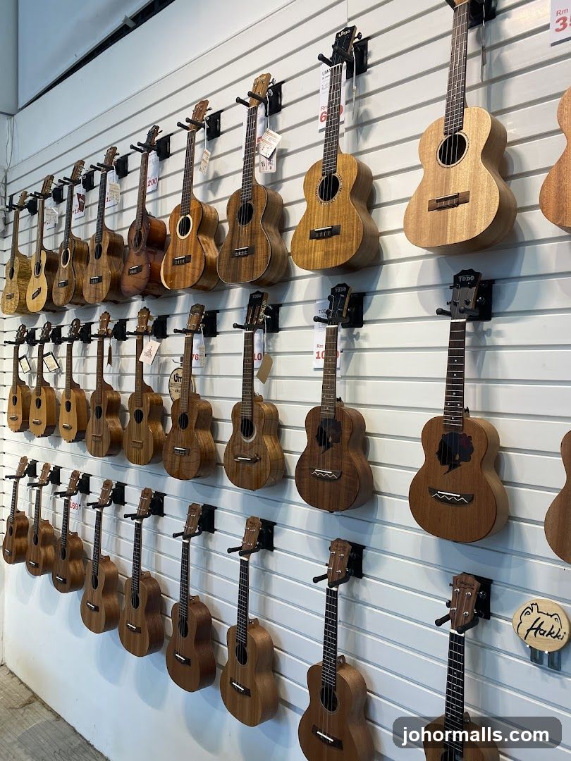 Ukulele Store Display