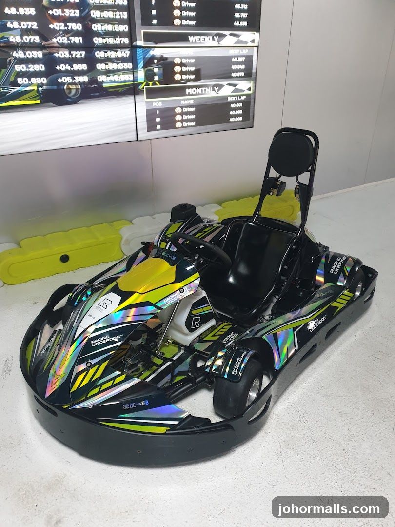 Go-kart with Leaderboard