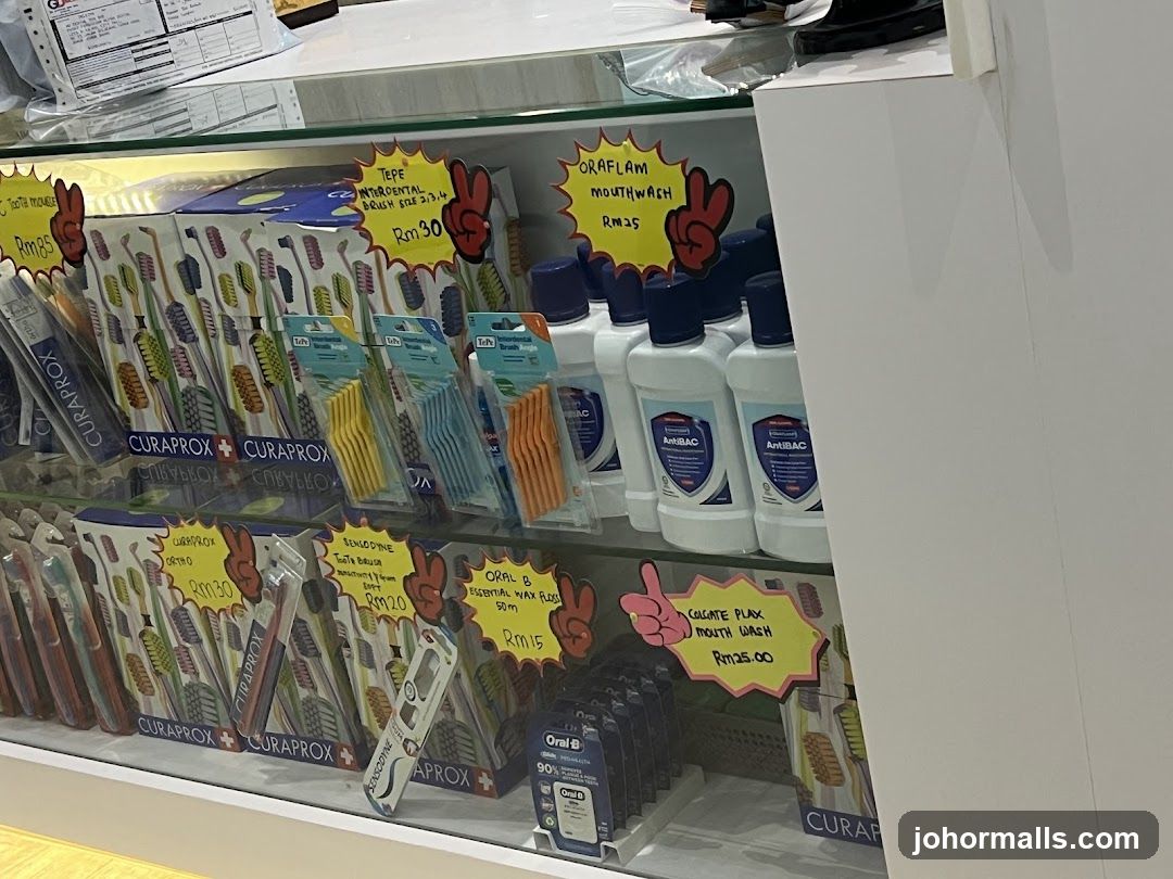 Oral Hygiene Products Display