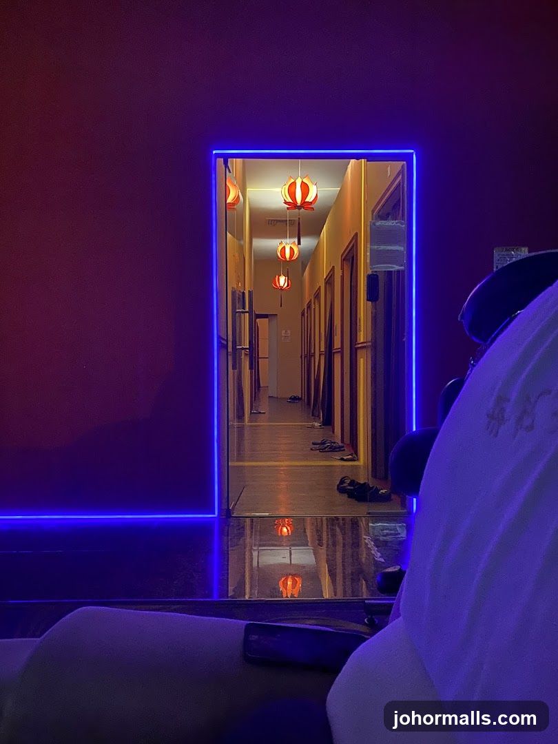 Hallway with Lanterns