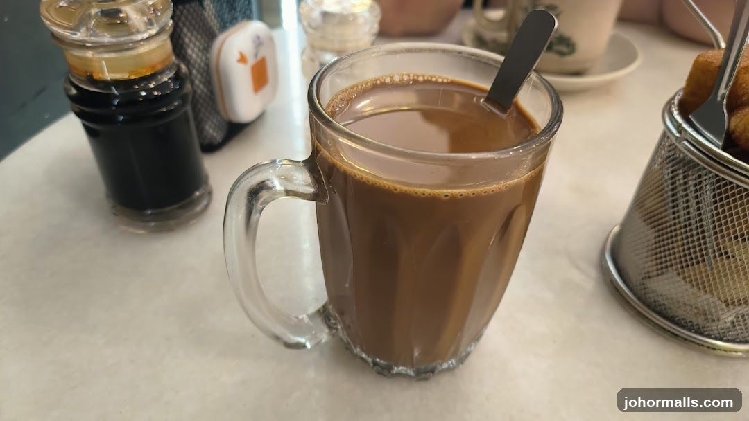 Coffee with Fried Snacks