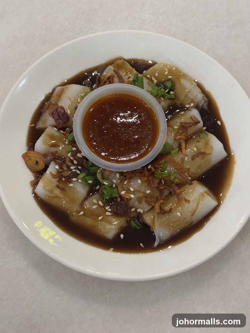 Chee Cheong Fun with Sauce