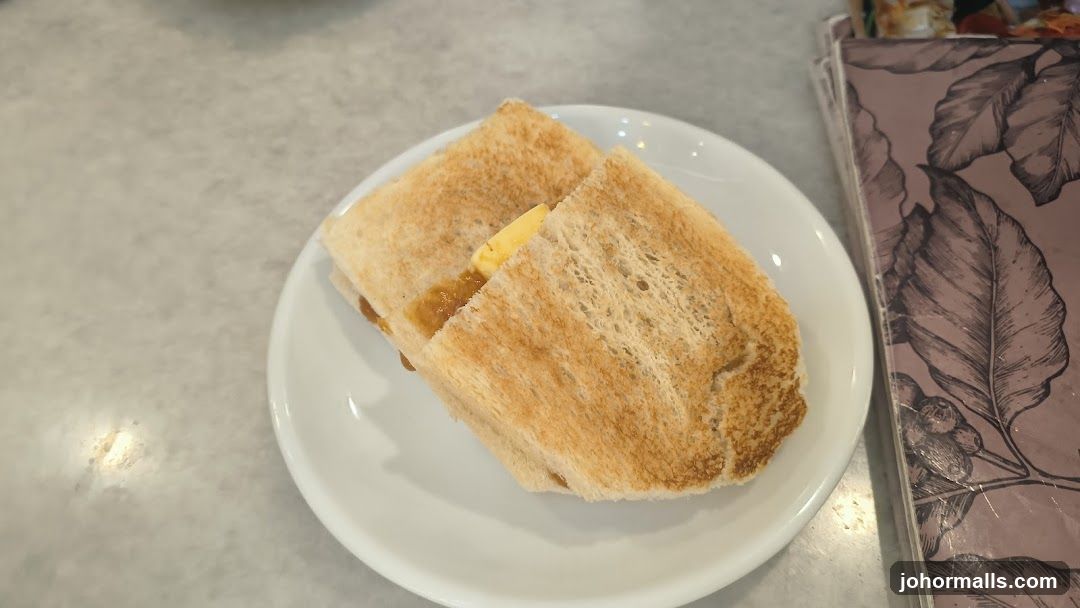Toast with Butter and Jam