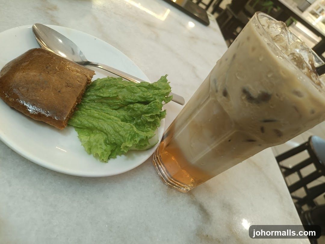 Iced Coffee and Pastry