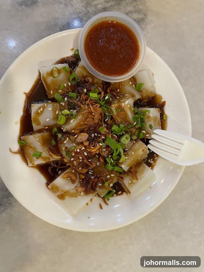 Chee Cheong Fun with Sauce