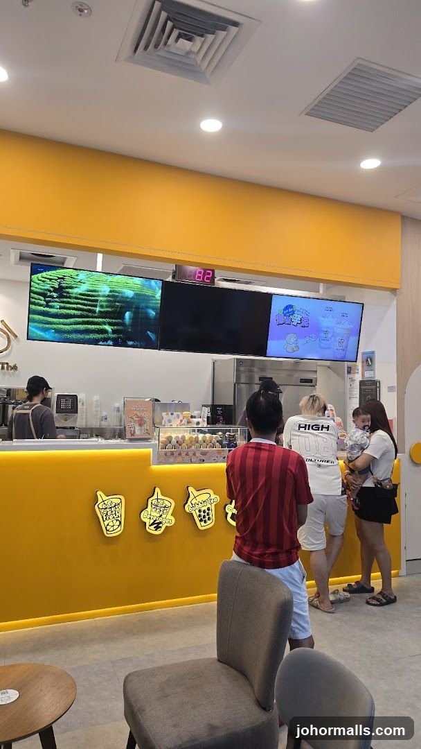 Bubble Tea Shop Counter