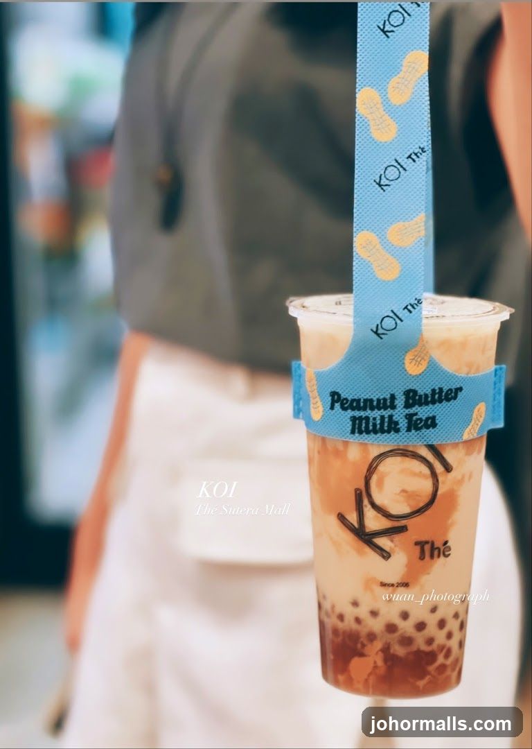 Peanut Butter Milk Tea