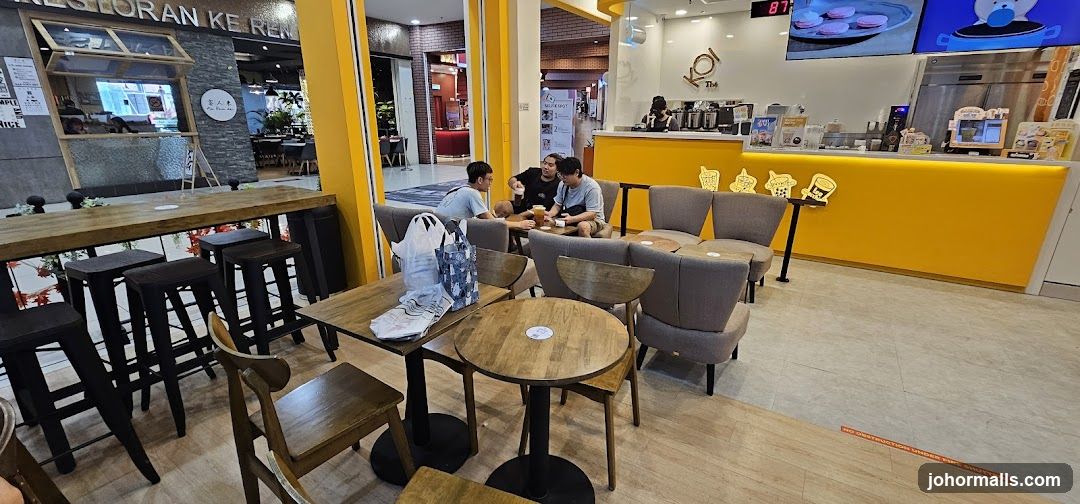 Bubble Tea Shop Interior