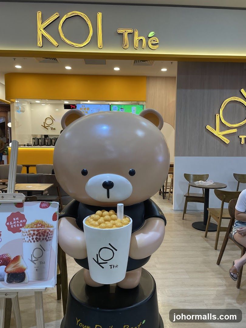 KOI The Bear Mascot