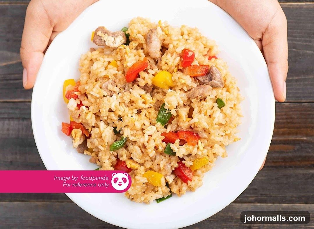 Fried Rice with Vegetables and Meat