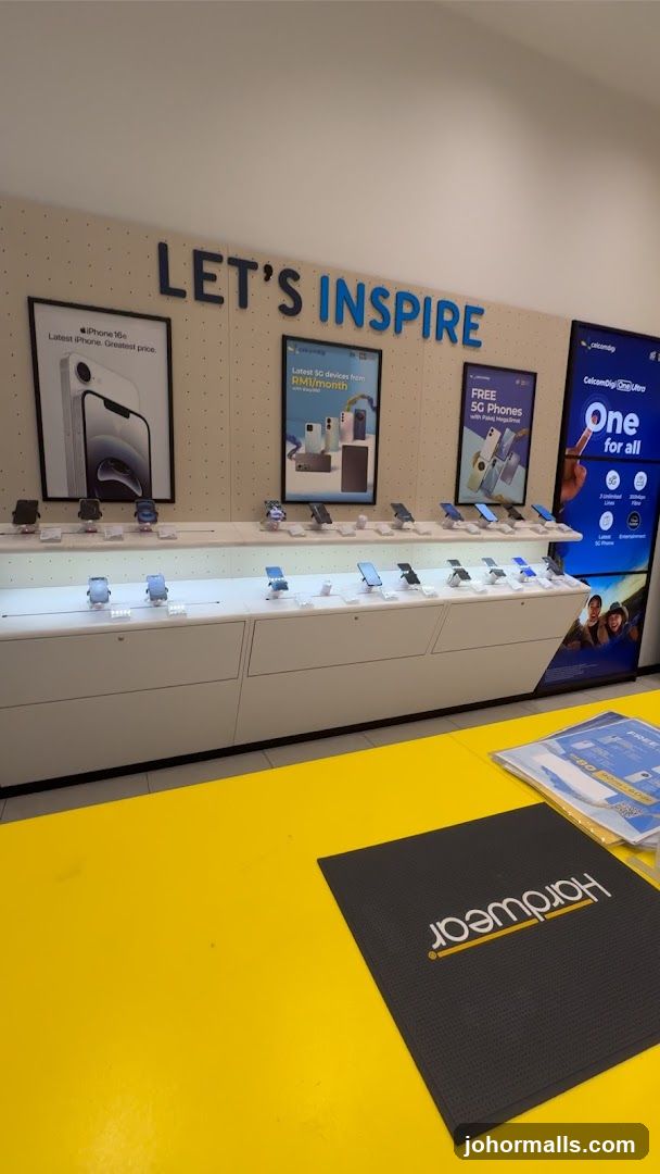 Mobile Phone Store Display