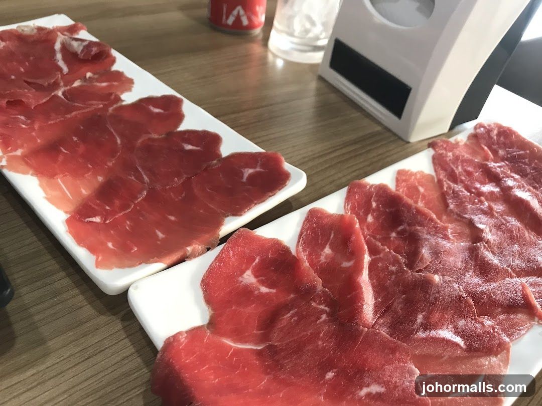 Thinly Sliced Raw Meat