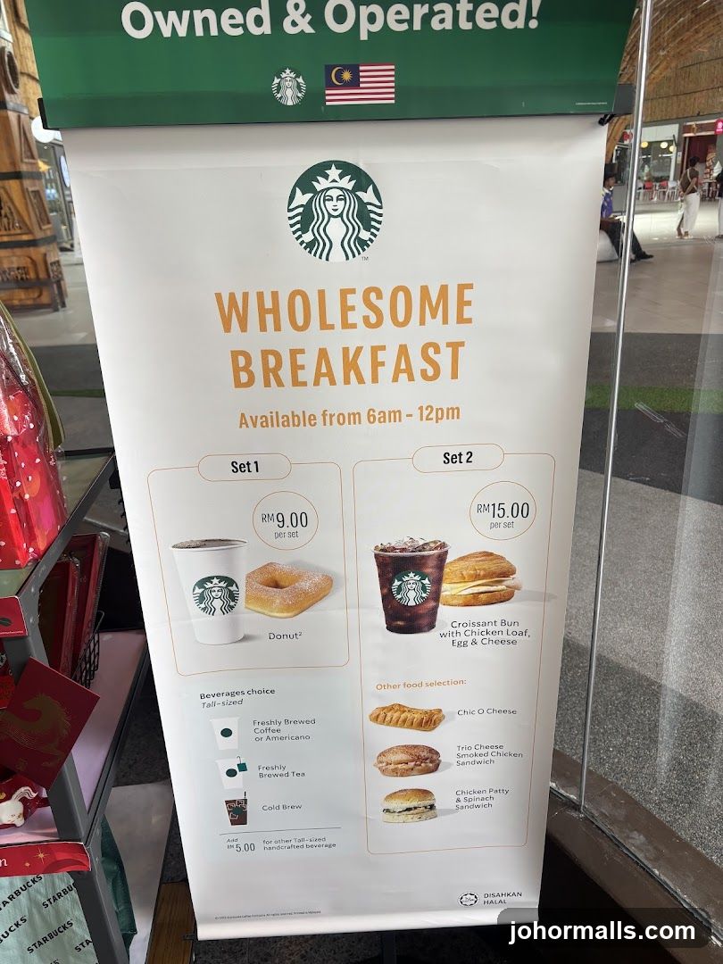 Starbucks Wholesome Breakfast Promotion