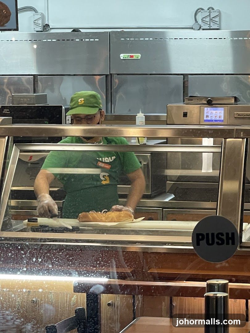 Subway Sandwich Preparation