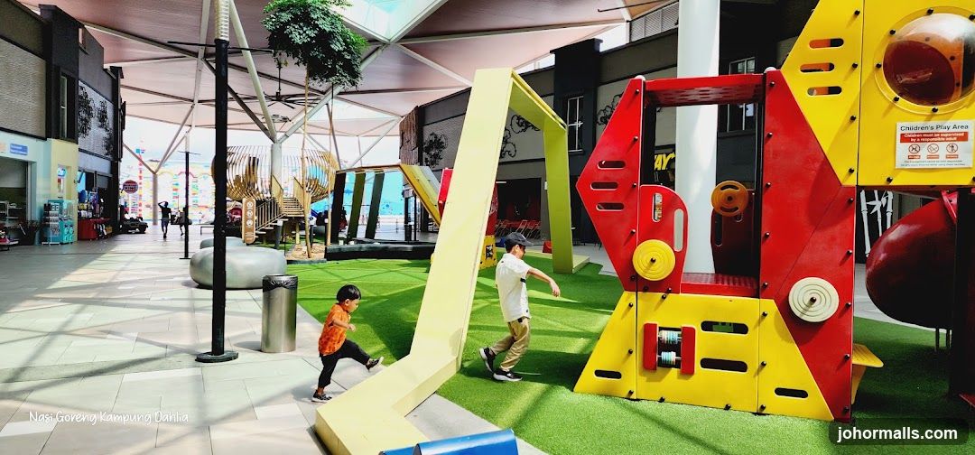 Children's Play Area in an Outdoor Mall