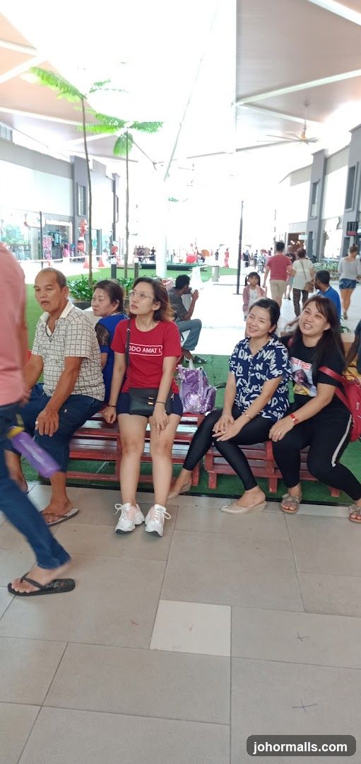 People sitting on a bench