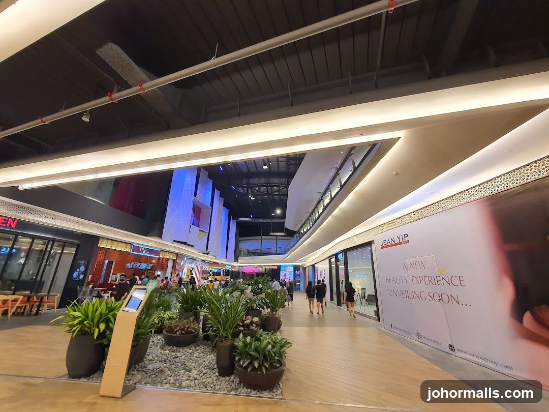 Indoor Shopping Mall Corridor