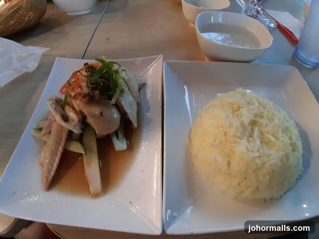 Hainanese Chicken Rice